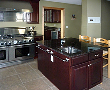 Living Room Fireplace & TV