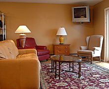 Living Room with Balcony Access