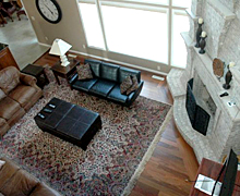 View from Upper Level Balcony